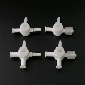 بيع بالجملة صمام فحص بلاستيكي لور اتجاه واحد صمام فحص محبس الحنفية ثلاثي الاتجاهات صمام محبس الحنفية الطبي موصل بلاستيكي - Product Image 2