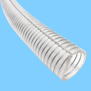 Manguera de Agua de Alta Calidad, Duradera, Anticorrosiva, Reforzada con Alambre de Acero, de Alta Presión, Antiestática, de PVC, Longitud Personalizable, ISO - Product Image 1