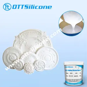 30 Shore A Artificial Stone/ Plaster Decoration/ Concrete Molding Casting With Silicone Molding Rubber RTV-2