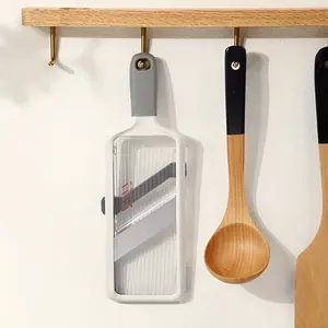 Handheld <b>Vegetable</b> Slicer with Adjustable Stainless Steel Blade <b>Vegetable</b> Fruit <b>Cutter</b> for Potatoes Lemons Kitchen Gadget - Product Image 4