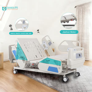 Cama Médica Hospitalaria Motorizada Silenciosa Jieshun System, 5 Movimientos, Multiposiciones, para UCI, con Inclinación Trendelenburg, Garantía de 3 Años - Product Image 1