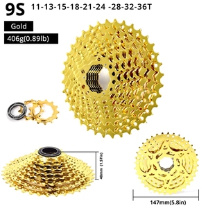 <span class=keywords><strong>Cassette</strong></span> de vélo de montagne MTB 9 vitesses <span class=keywords><strong>11</strong></span>-32/<span class=keywords><strong>34</strong></span>/36/40/42/46/50T pour Shimano/SRAM - Product Image 6