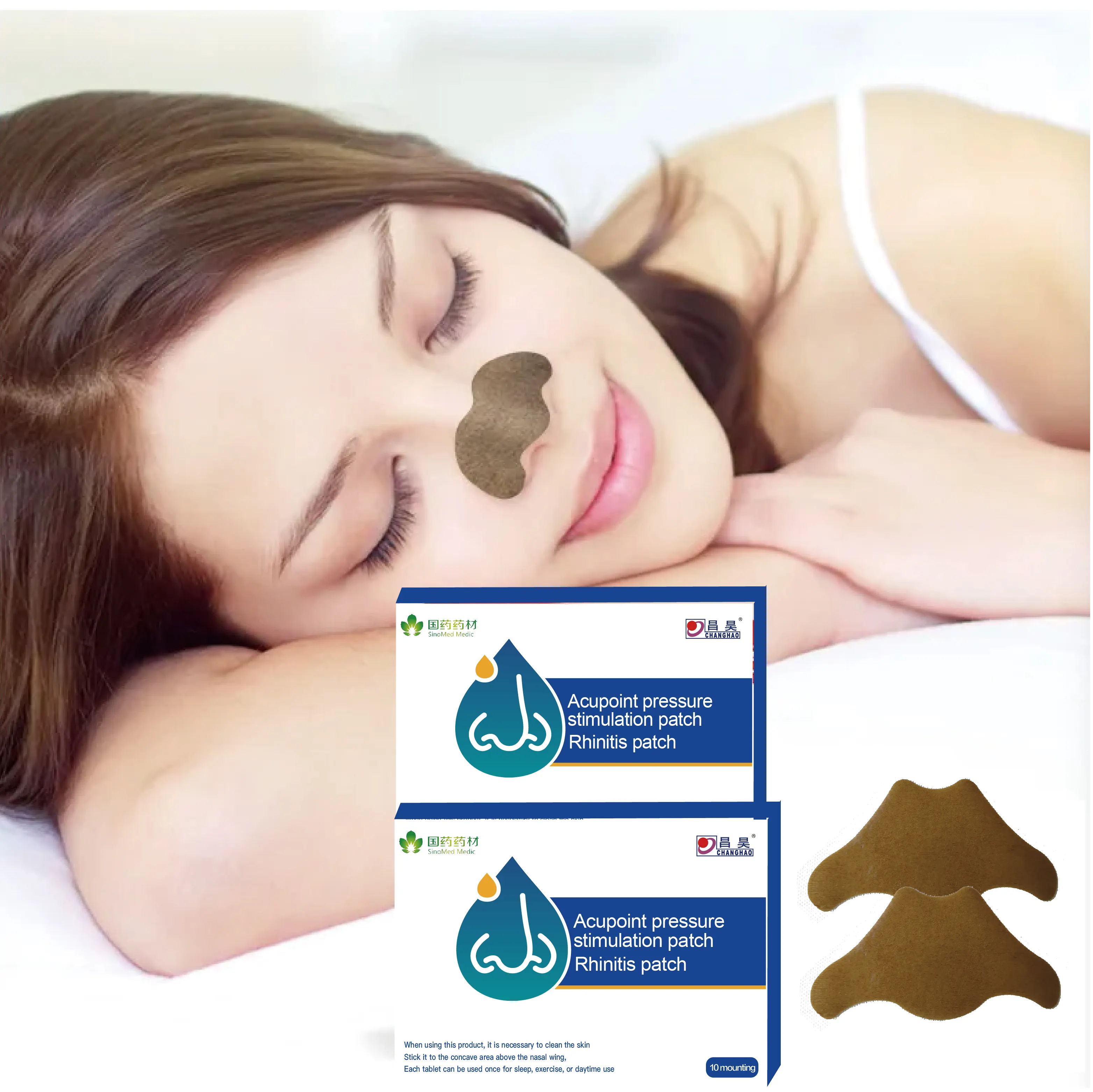 kangmeng Anti-snoring Patch Health-care Sleeping For Better Nose Breathing Nasal Sticker Mouth Tape