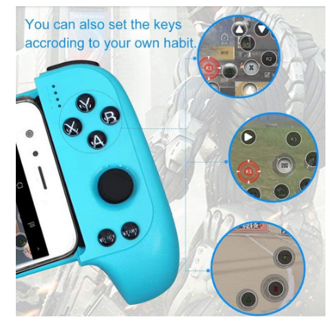 SAITAKE 7007 Telescópico BT Game Handle Sem Fio Gamepad