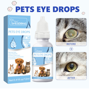 Gotas Oftálmicas y Removedor de Manchas de Lágrimas para Mascotas con Vitamina B6 y Taurina 12ml para Gatos y Perros - Cuidado de Limpieza Ocular - Product Image 4