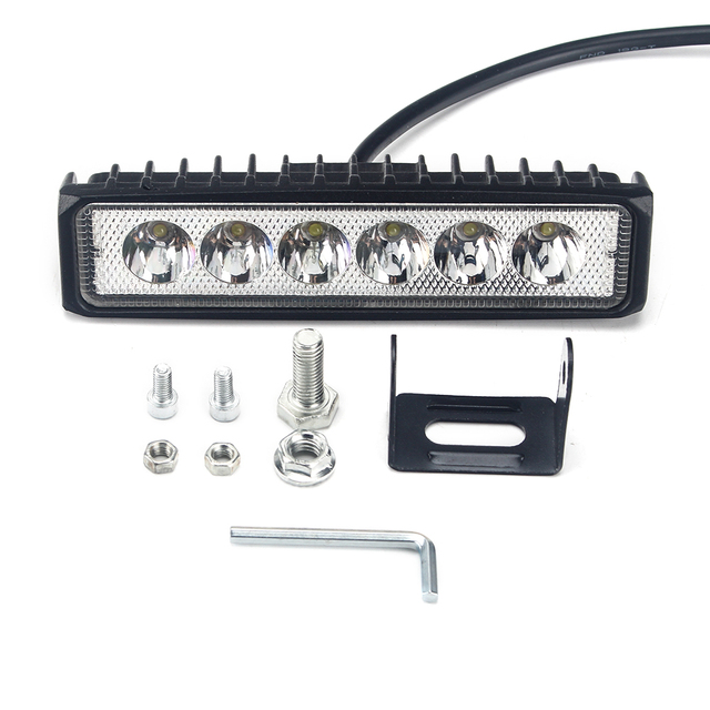 Motorcycle Off Road LED Headlights Light Bar 12V/24V Work Light for Harley Honda