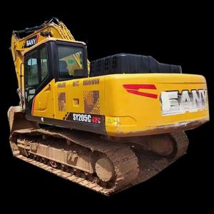 รถขุดตีนตะขาบ SANY SY205C มือสอง ขนาด 21 ตัน ลดราคาพิเศษ ประหยัดน้ำมัน พร้อมใบรับรอง CE  พร้อมหัวเจาะและหัวขุดดิน - Product Image 1