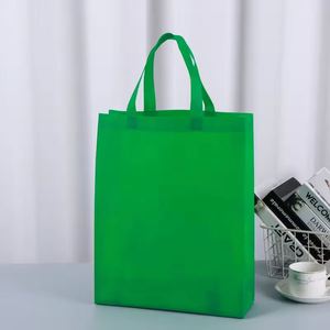 Promotional Durable Non Woven <b>Bag</b> with Custom Logo <b>Reusable</b> Fabric Tote for Supermarket & Exhibition - Product Image 2