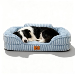 Removable zipper fleece pet nest eggshell sponge filled <b>large</b> size dog nest cross-border direct supply dog nest - Product Image 6