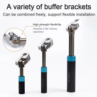 Pince pneumatique en aluminium pour robot OEM, accessoire pour manipulateur, pince d'extrémité de bras
