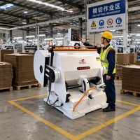 Máquina Manual de Alta Velocidad ML1100 para Convertir Cartón Corrugado, Equipo de Troquelado y Plegado para Fábrica de Cajas