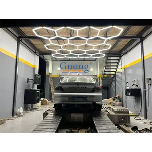 Gonengo Factory Direkt verkauf Hexagon Lighting Systems Garage Detail lierung Geschäfte Decke Sechseck Licht