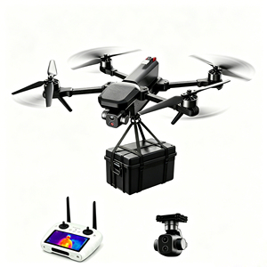 Drone FPV M10S PRO RTF avec caméra HD 10KM, quadricoptère avec fonction de transport léger pour photographie aérienne extérieure et drone de sauvetage - Product Image 1