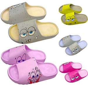 Pantuflas <span class=keywords><strong>de</strong></span> Moda con Suela Gruesa, Unisex, Diseño <span class=keywords><strong>de</strong></span> Graffiti <span class=keywords><strong>de</strong></span> Dibujos Animados, Antideslizantes, Tipo Nube, para Hombre y Mujer - Product Image 3