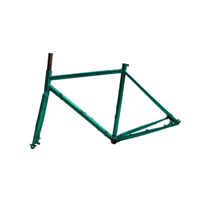 Cadre de vélo de route Worldcycle HL10CRMO en acier chromoly, 26 pouces, compatible avec les freins à disque, couleur personnalisée, cadre de vélo de ville vintage - Product Image 1