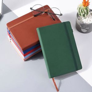 Cuaderno A5 de Cuero PU Personalizado con Logotipo Impreso, Correa Elástica y Encuadernación, para Negocios - Product Image 4