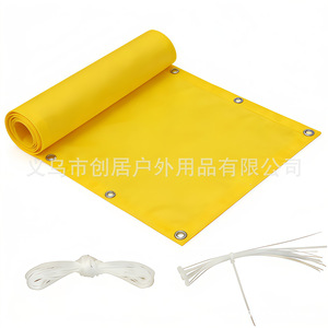 Bâche de protection Oxford personnalisée 1500-2000 mm, imperméable, pour abri solaire extérieur, avec cordes et piquets - Product Image 4