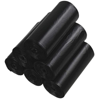 Sacs poubelles en plastique OEM, différentes tailles et épaisseurs, prix de gros, disponibles en paquet plat ou en rouleau pour l'exportation mondiale