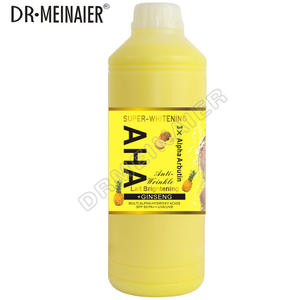 Serum Wajah Vegan AHA organik, untuk perawatan kulit pemutih Alfa Arbutin, Kecilkan pori-pori, manfaat Anti Penuaan, penghilang keriput - Product Image 1