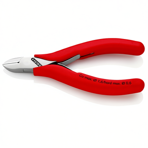 Cortador lateral para electrónica con bisagra de paso 77 01 115 Knipex Cu Max 1.6mm Hard Max 0.6mm - Product Image 1