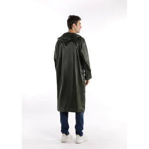 TOP 판매 모로코 스타일 폴리에스터 비옷 후드 통기성 XXL 사이즈 내구성 방수 롱 재킷 투어 - Product Image 1