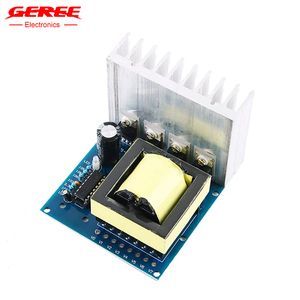 GEREE 500W Onduleur carré haute fréquence DC12V Module Onduleur Puissance réglable AC18V/220V/380V Booster de sortie - Product Image 1