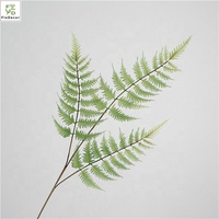 Plantes artificielles réalistes en plastique, feuilles de fougère Plumosa pour la décoration des centres de table de mariage, arrangement floral
