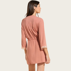 Conjunto de Lujo de Dos Piezas: Bata y Camisón Personalizado para Mujer, Ropa de Dormir de Micro Modal de Vietnam - Product Image 4