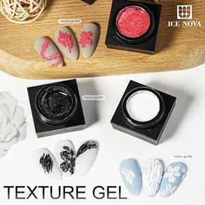 ICE NOVA textura Gel 4 colores <span class=keywords><strong>uñas</strong></span> Diy 3D yeso Gel yeso prensado en <span class=keywords><strong>uñas</strong></span> dibujo diseño <span class=keywords><strong>uñas</strong></span> arte esmalte barniz Decoración - Product Image 2