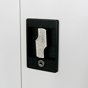 2 Door Modern Foldable Steel Wardrobe with <b>Swing</b> Doors for <b>Bedroom</b> and Gym Use Metal Construction - Product Image 3