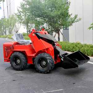 Tekerlekli Yükleyici Mini <span class=keywords><strong>Skid</strong></span> Steer 260kg Kompakt Yükleyici Kar Üfleme Aparatlı - Product Image 5