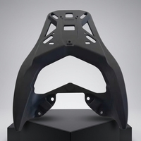 Accessoires de moto : Porte-bagages arrière en alliage d'aluminium pour scooter, support de rangement pour Yamaha NMAX 2025, siège solo, adaptable à la moto - Rétrofit