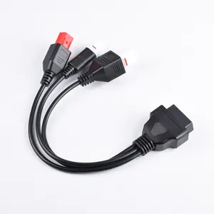 3in1 Diagnostic Motorcycle OBD2 OBD II 16pin To 3pin 4pin 6pin Splitter Y Cable Replacement For Yamaha Motorbike