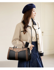 JIANUO Women Hand Bags Luxury Famous Brands Handbags Pu <strong>Leather</strong> <strong>Italy</strong> Handbag - Product Image 4