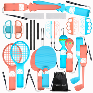 Pack Sportif 23-en-1 pour <span class=keywords><strong>Nintendo</strong></span> <span class=keywords><strong>Switch</strong></span> 2 – Ensemble de 2 <span class=keywords><strong>jeux</strong></span> de sport, idéal pour les soirées en famille et les <span class=keywords><strong>jeux</strong></span> de tennis à domicile pour <span class=keywords><strong>Switch</strong></span> 2 - Product Image 2