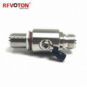 0-3G tubo de Gas descarga contral protector contra rayos contra sobretensiones UHF SO239 hembra a UHF SO239 jack hembra supresor de mamparo - Product Image 6