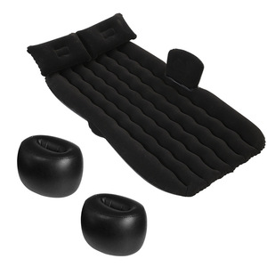 Colchón de asiento trasero para coche, acampada, flocado, <span class=keywords><strong>5</strong></span> en <span class=keywords><strong>1</strong></span>, sofá, colchón de aire portátil inflable - Product Image 4