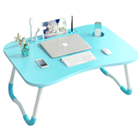 Vente en gros Offre Spéciale Table pliante en bois pour ordinateur portable, chambre, bureau, intérieur, bureau, maison, meuble pliable pour ordinateur portable
