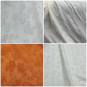 Colección Jacquard Serie 77 7701-7735 Tela Jacquard Tipo Seda con Diseño de Textura 3D 98% Poliéster 2% Elastano 170gsm 160cm - Product Image 4