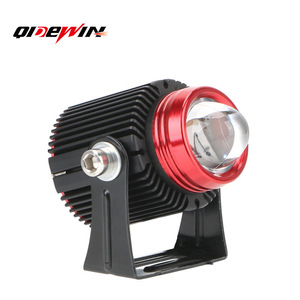 QIDEWIN ไฟสปอร์ตไลท์ LED สำหรับมอเตอร์ไซค์ 1500lm ชนิดเลนส์อะลูมิเนียม ไฟหน้าแบบติดตั้งเพิ่มเติม อัพเกรด - Product Image 4