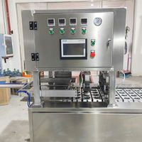 Wuhan Haute Qualité Grand Film Et Feuille D'aluminium Plateau Machine De Scellage Shisha Tabac Faisant La Machine Feuille Plateau Scellant