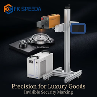 Sistema de Marcado Láser UV Profesional FK SPEEDA, 3W 5W 10W, Procesamiento en Frío de Alta Velocidad para Codificador de Embalaje de Todos los Materiales