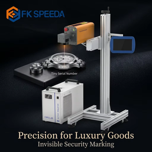 Système de marquage laser UV volant professionnel FK SPEEDA 3W 5W 10W, traitement à froid haute vitesse pour tous les matériaux, codeur d'emballage - Product Image 1