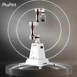 Phoprint กล้อง Glambot หมุนอัตโนมัติเครื่องถ่ายภาพเซลฟี่วิดีโอระดับมืออาชีพ