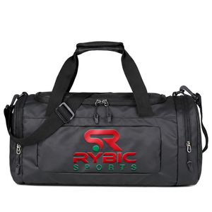 Sac de sport RYBIC 30-40L en polyester avec sangle réglable et fermeture éclair, sac de sport unisexe décontracté pour la remise en forme et les voyages - Product Image 1