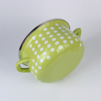 Ensemble de 3 casseroles en fonte émaillée, 12/14/16 cm, chauffe rapide, compatible induction, couvercle en verre, ustensiles de cuisson résistants au four, vente en gros