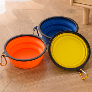 Tigela de Viagem Dobrável Personalizada para Cães em Silicone - Product Image 2