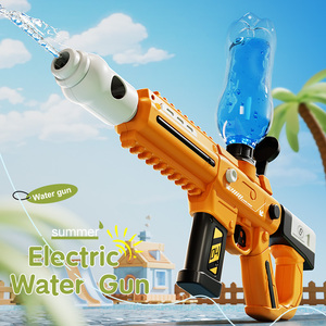 ปืนเป่าลมของเล่นกลางแจ้งสำหรับเด็ก, ปืนฉีดน้ำยิงต่อเนื่องไฟฟ้าอัตโนมัติทรงพลังพร้อมไฟสำหรับฤดูร้อน - Product Image 2