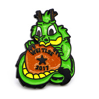 Adorable personnalisé métal dessin animé Dragon épinglettes émail animaux Badges pour enfants et collectionneurs mignon Animal Souvenir