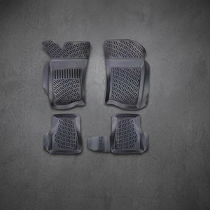 Rizline High Quality 3D Sports Design Non-Skid Front <b>Car</b> Floor Liner PVC Plastic 5-Piece Universal Fit Made in Turkey - Product Image 3